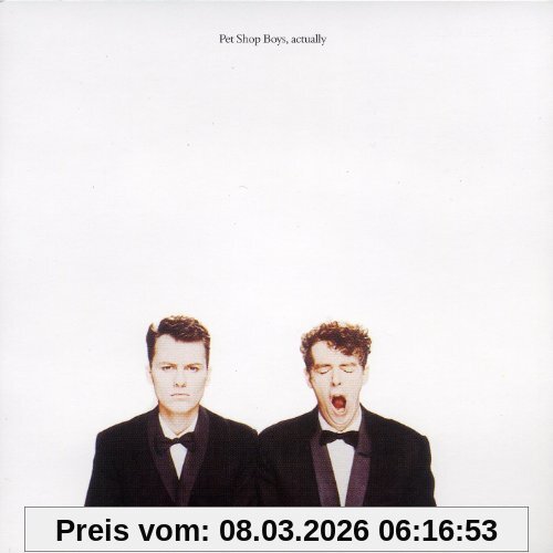 Pet Shop Boys Actually