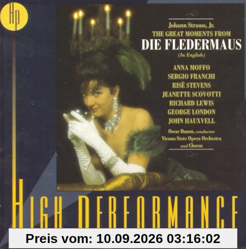 High Performance - Die Fledermaus (Great Moments From) (englisch ) (Aufnahme Wien 1963)