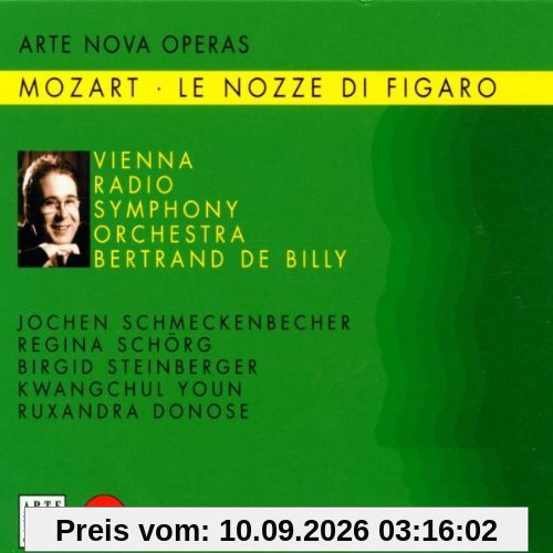 Mozart: Figaros Hochzeit (Le nozze di Figaro) (Gesamtaufnahme) (Aufnahme Wien August 2001)