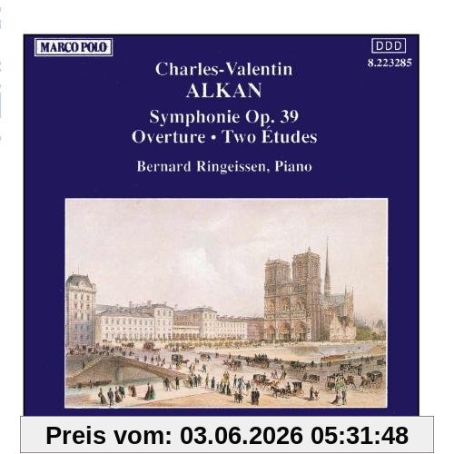 Bernard Ringeissen Alkan, Symphonie / Ouverture / Etudes, Op. 39