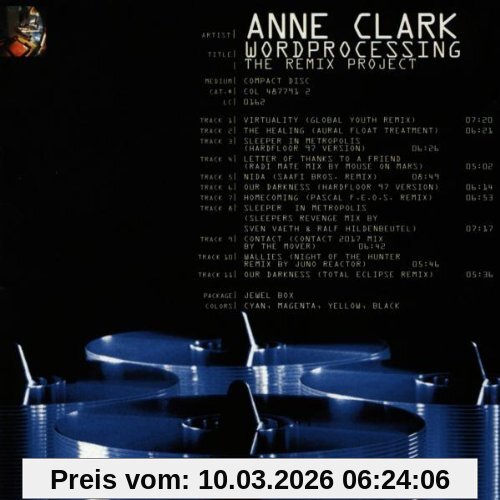 Anne Clark Wordprocessing