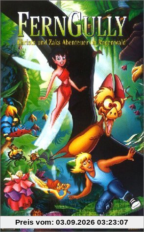 FernGully - Christa und Zaks Abenteuer im Regenwald [VHS]