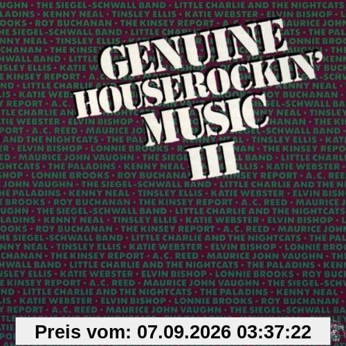 Genuine Houserockin Music III