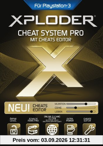 Xploder Ultimate Playstation 3 Cheating System Pro 2013