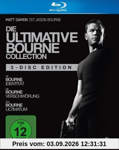 Die ultimative Bourne Collection (3 Blu-rays) [Blu-ray]