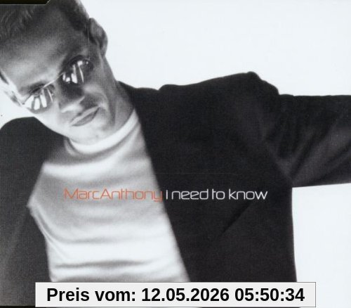 Marc Anthony I Need To Know
