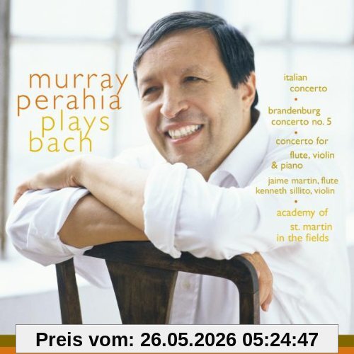 Murray Perahia Plays Bach, Konzert A-Moll Bwv 1044, Brandenb. Konzert Nr. 5 Bwv 1050, Italienisches Konzert Bwv 971