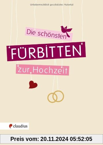 Die schönsten Fürbitten zur Hochzeit