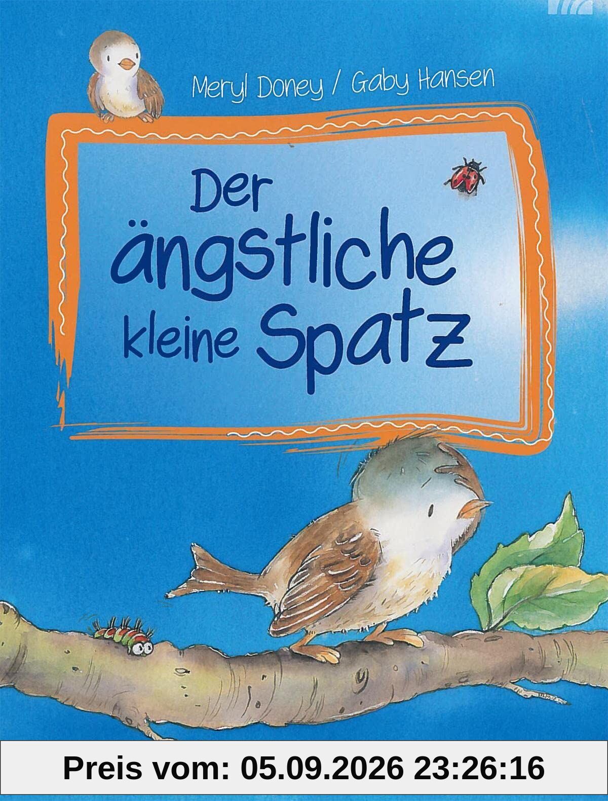 Der ängstliche kleine Spatz