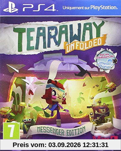 Tearaway - édition messenger PS4