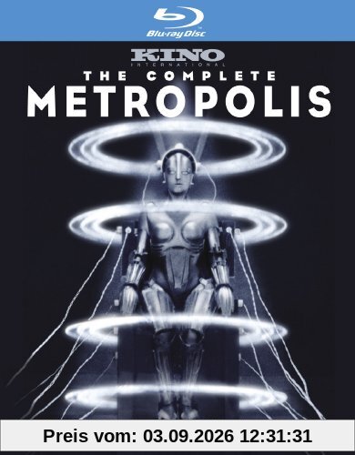 メトロポリス / Metropolis コンプリート ブルーレイ モノクロサイレント映画 (フリッツ・ラング監督) [Blu-ray] [Import]