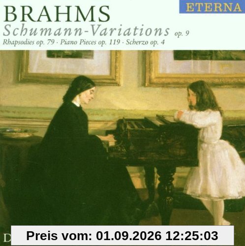 2 Rhapsodien, Schumann-Variationen u.a.