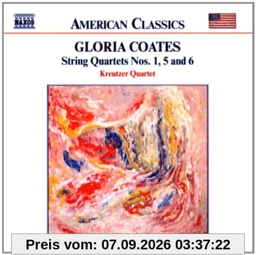 American Classics - Gloria Coates (Streichquartette Nr. 1, 5, 6)