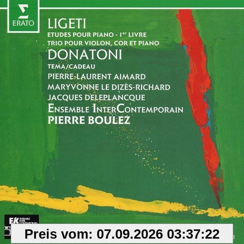 Ligeti:Etudes Forpiano/Donatoni:Tema