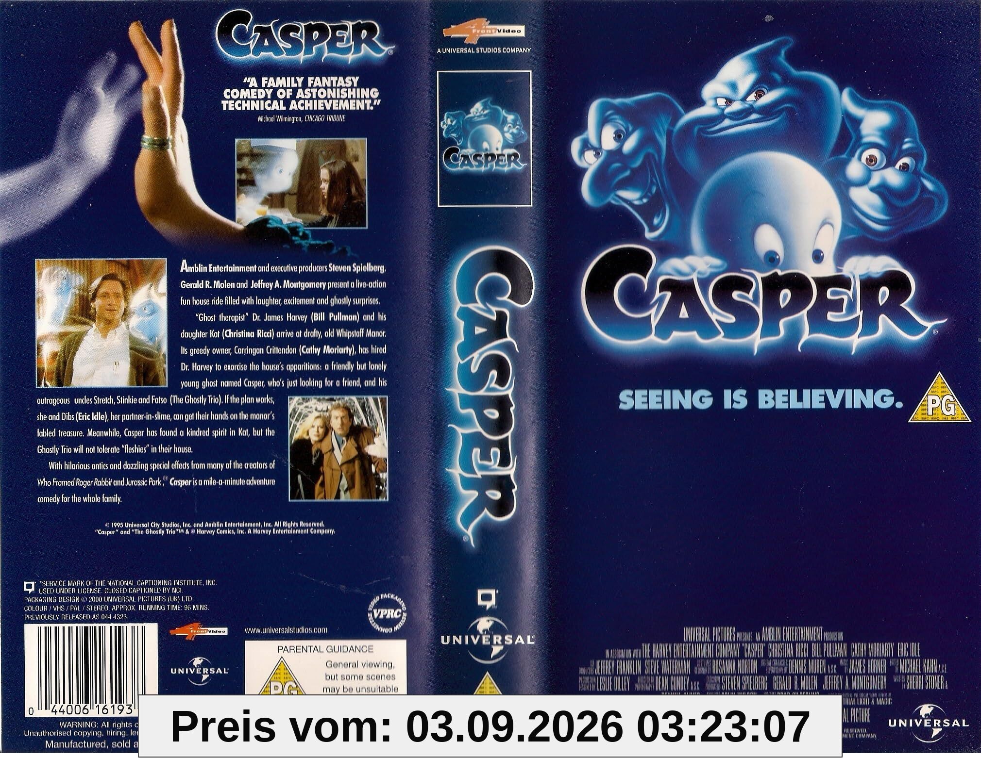 Casper [UK-Import] [VHS]
