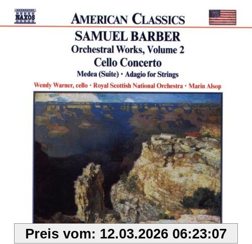 Wendy Warner American Classics - Samuel Barber (Orchesterwerke Vol. 2)