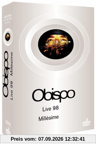 Pascal Obispo : Live 98 / Millésime Live 00/01 - Coffret 2 DVD
