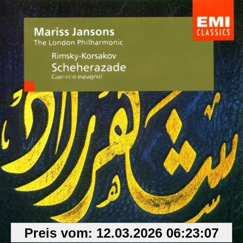 Mariss Jansons Rimsky-Korsakoff, Scheherazade Jans