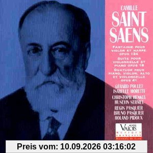 Fantaisie pour Violon et Harpe, Suite pour Violoncelle et Piano, Quatuor op 41