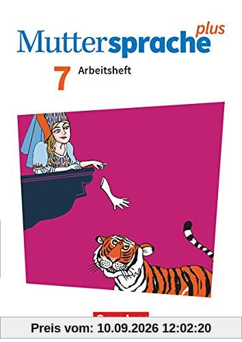 Muttersprache plus - Allgemeine Ausgabe 2020 und Sachsen 2019 - 7. Schuljahr: Arbeitsheft mit Lösungen