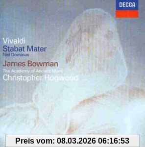 James Bowman Vivaldi - Stabat Mater · Nisi Dominus / Bowman · Aam · Hogwood