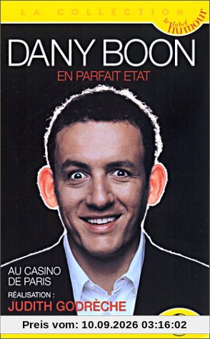 Dany Boon : En parfait état, au Casino de Paris [VHS] [FR Import]