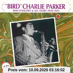 Bird charlie parker (1949 concert & all stars 1950 -1951)
