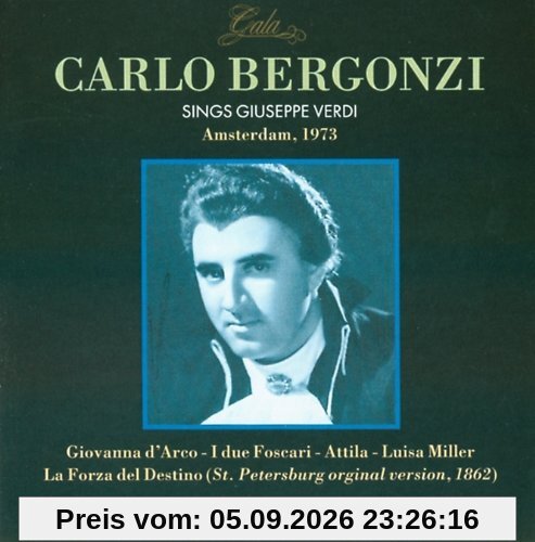 Carlo Bergonzi Sings Giuseppe Verdi