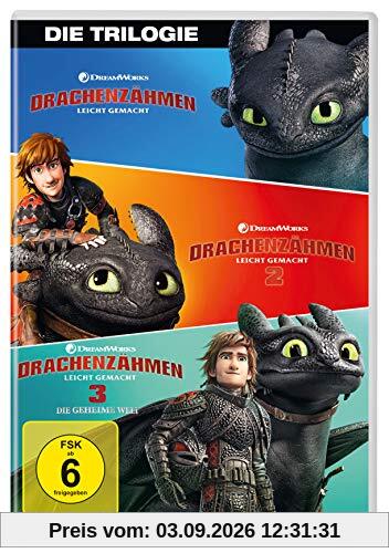 Drachenzähmen leicht gemacht 1 - 3 Movie Collection [3 DVDs]