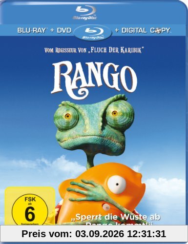 Rango (+ DVD + Digital Copy) [Blu-ray]