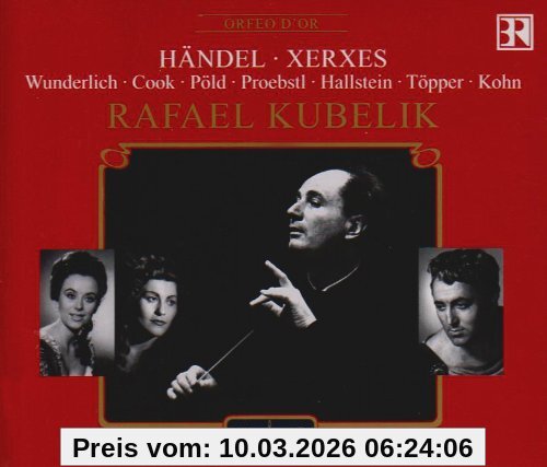 Kubelik Händel, Xerxes (Gesamtaufnahme)