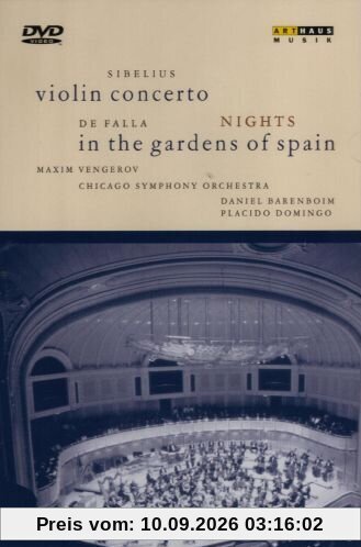 Sibelius, Jean und andere - Violinkonzert Op. 47 / Nights in the Gardens of Spain u.a.
