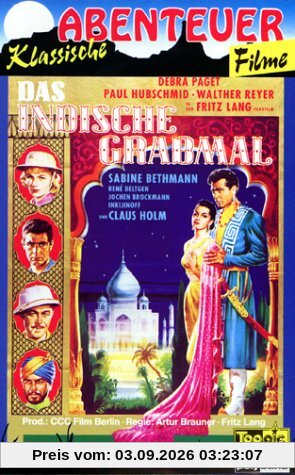 Das indische Grabmal [VHS]
