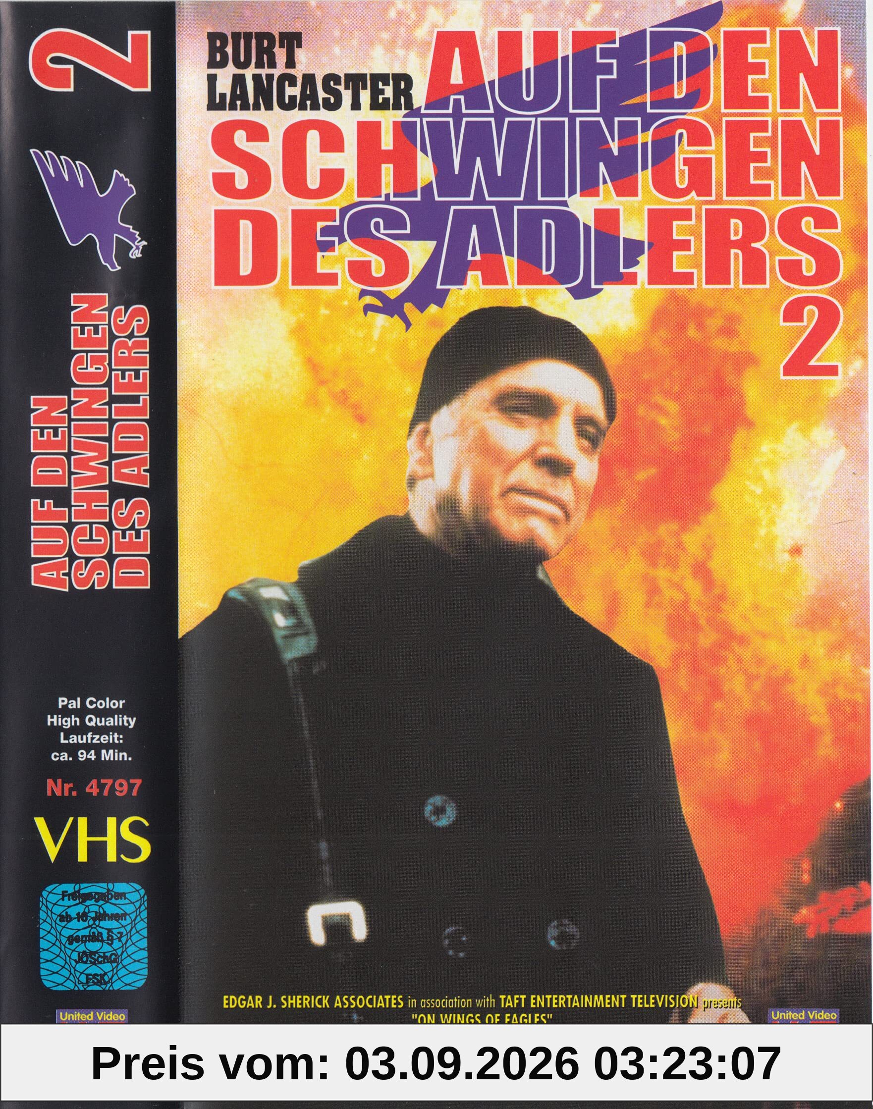 Auf den Schwingen des Adlers 2 [VHS]