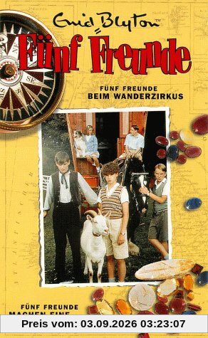 Fünf Freunde 10 - Beim Wanderzirkus/Entdeckung [VHS]