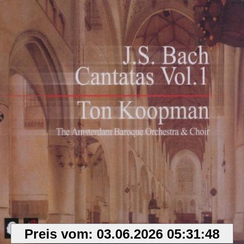 Amsterdam Baroque Orchestra Complete Bach Cantatas Vol. 1