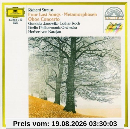 Gundula Janowitz Richard Strauss, Vier Letzte Lieder - Metamorphosen - Oboenkonzert