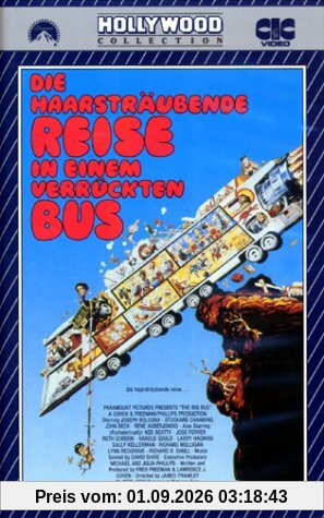 Die haarsträubende Reise in einem verrückten Bus [VHS]
