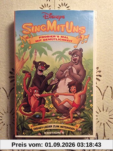 Sing mit uns 6 - Probier's mal mit Gemütlichkeit [VHS]