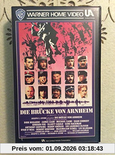 Die Brücke von Arnheim - Das Kriegsepos [VHS]