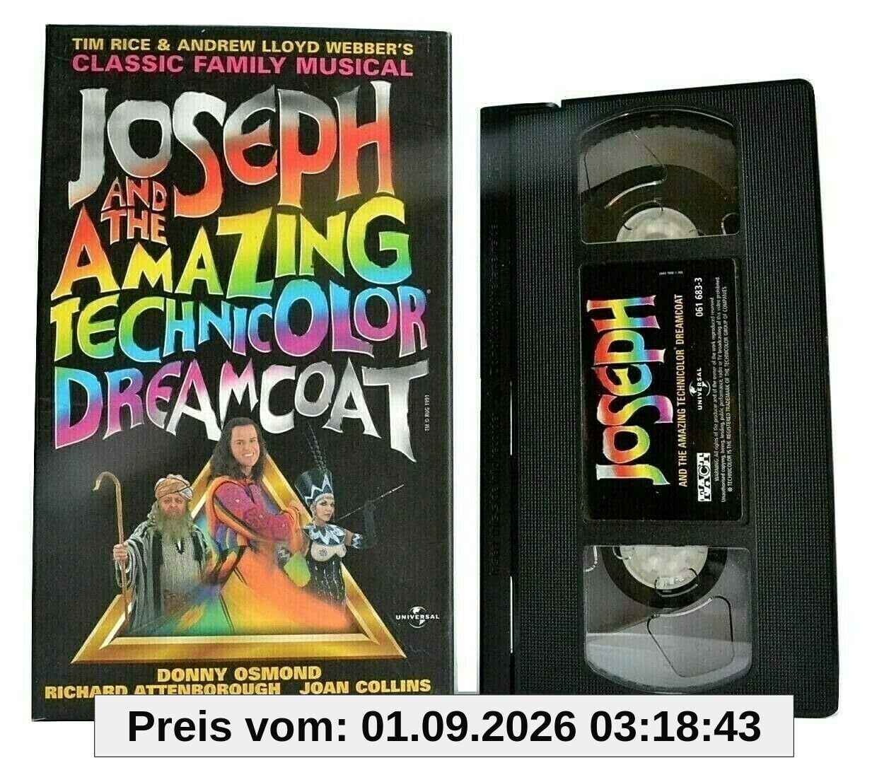 Joseph and the amazing technicolor dreamcoat [VHS]