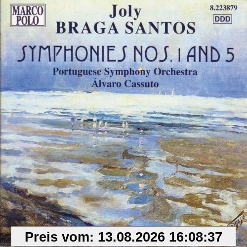 Santos Sinfonie 1 und 5 Cassuto