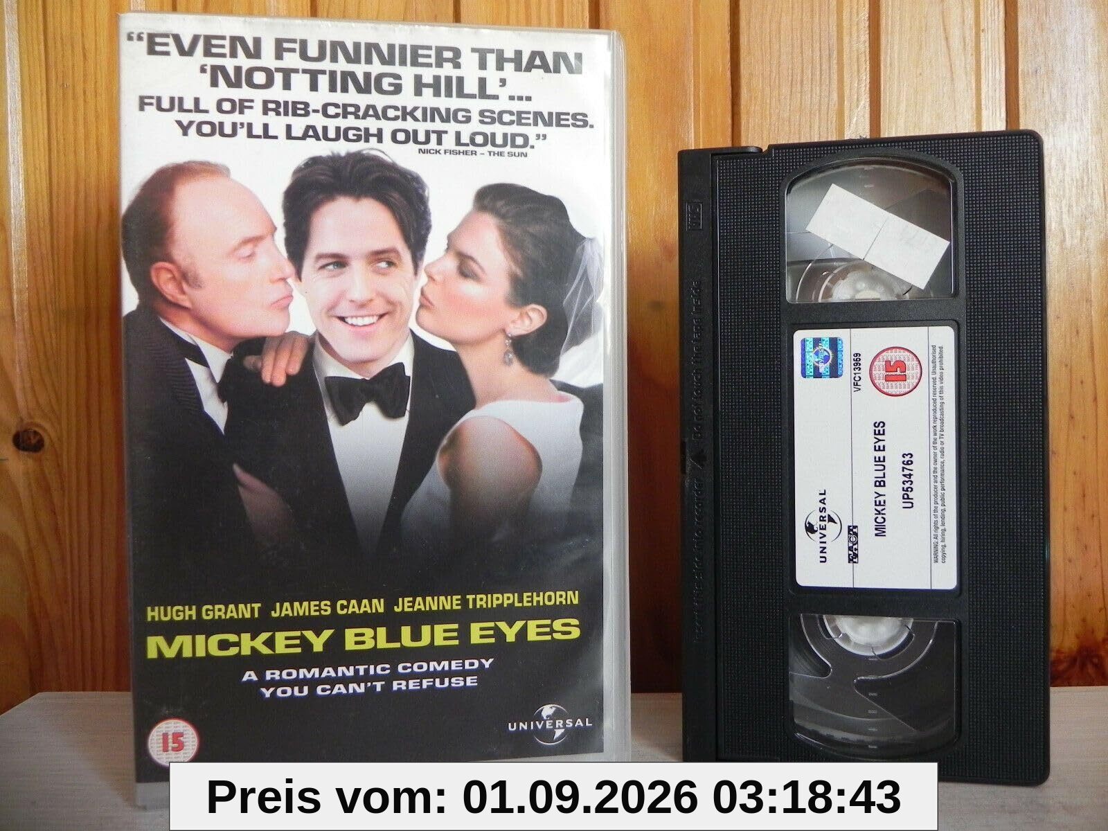 Mickey Blue Eyes [UK-Import] [VHS]