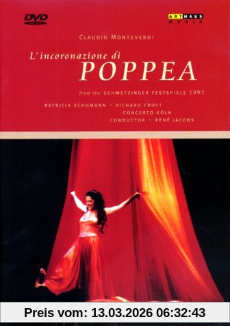 Richard Croft Monteverdi, Claudio - L'incoronazione Di Poppea / Michael Hampe, René Jacobs, Schwetzinger Festspiele (1993)