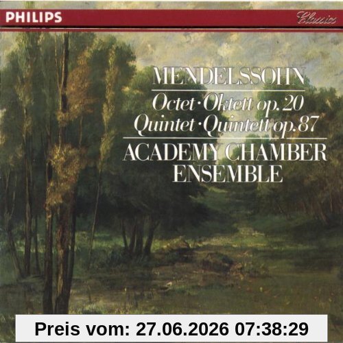 unbekannt Mendelssohn Bartholdy, Streichquintett Op. 87 / Oktett Op. 20