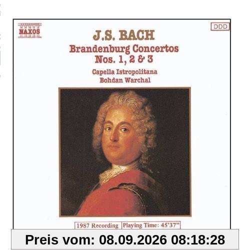 Bach: Brandenburgische Konzerte 1-3 Warchal