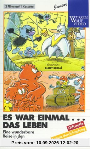 Es war einmal...Das Leben - Folgen 25 + 26: Giftstoffe + Schutz durch Impfung [VHS]