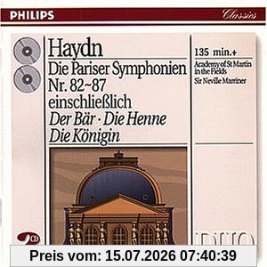 Neville Marriner Duo - Haydn (Pariser Sinfonien)