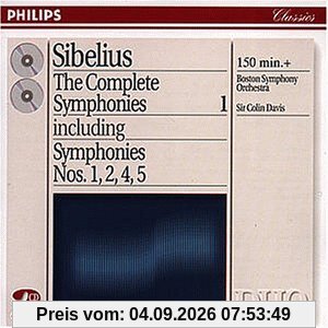 Sibelius Sinfonien 1/2/4/5