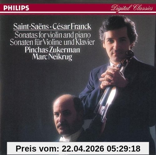 Saint-Saens / Franck: Sonatas for violin and piano [US-Import]